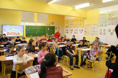 A Mikulás a 4. osztályban