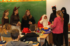 A Mikulás a 6. osztályban